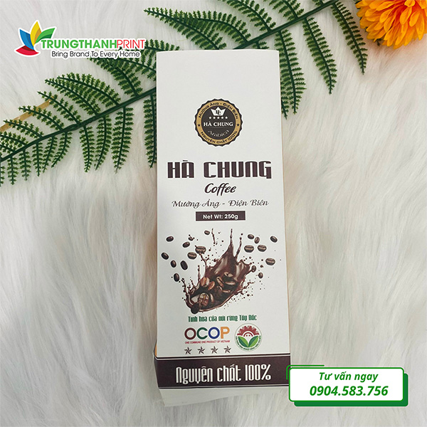 Mẫu túi đựng cà phê in theo yêu cầu