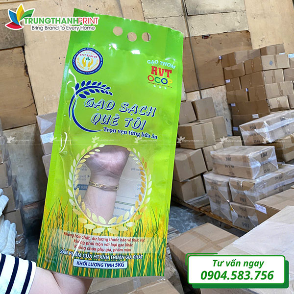 in túi đựng gạo giá rẻ 