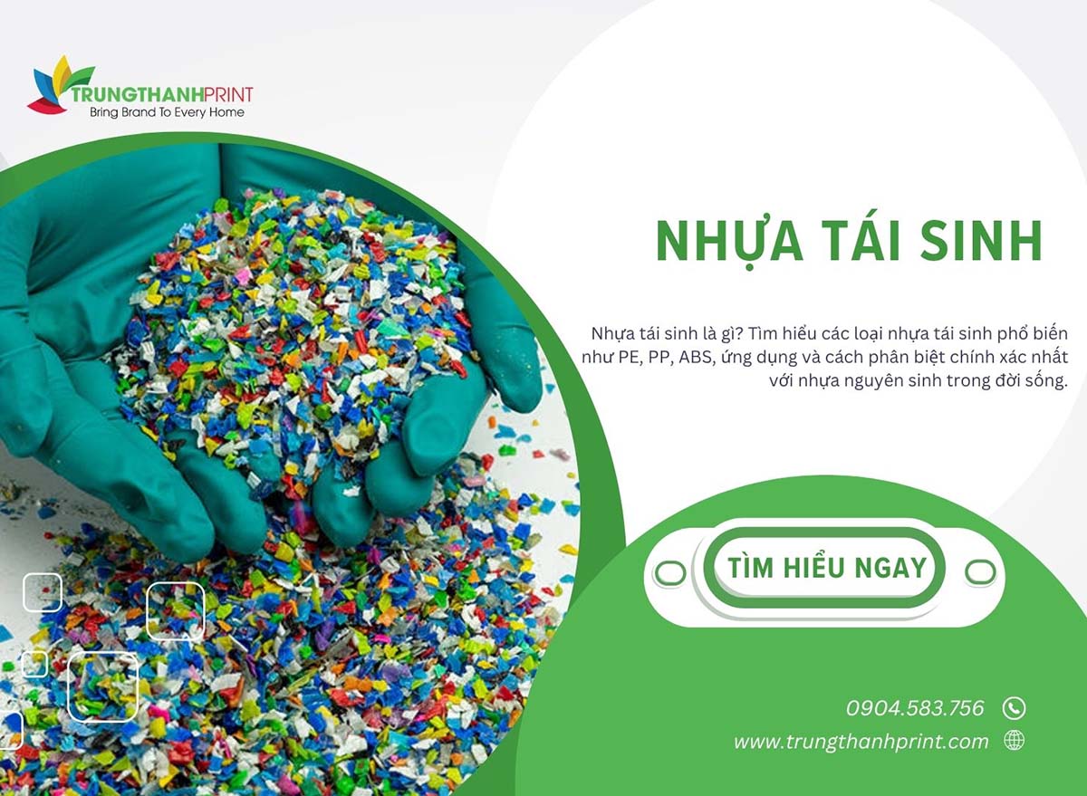 Nhựa tái sinh là gì? 