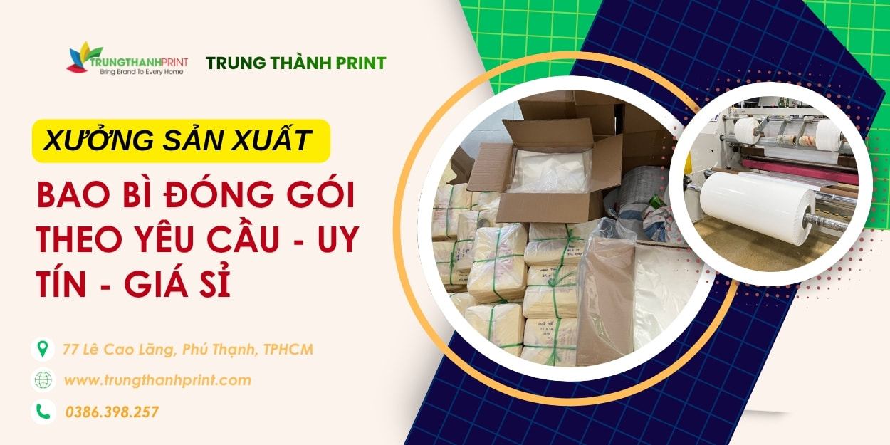 xưởng sản xuất bao bì đóng gói uy tín