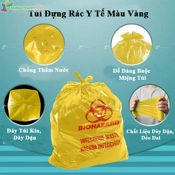 đặc điểm của bọc rác y tế