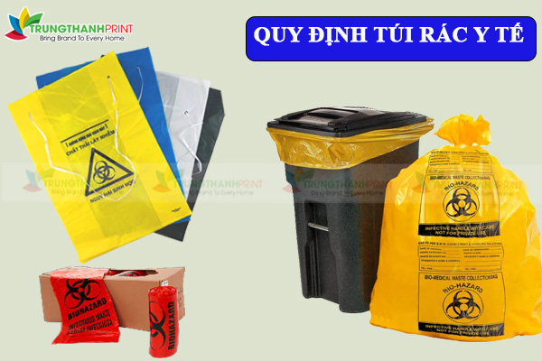 quy định túi rác thải y tế của bộ y tế