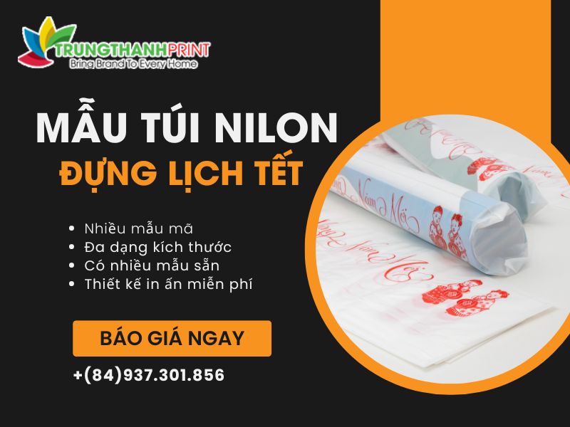 Xưởng sản xuất túi ni lông đựng lịch Tết