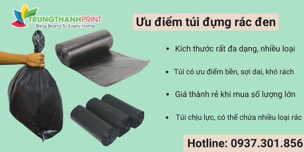 ưu điểm túi nilon đen mang lại