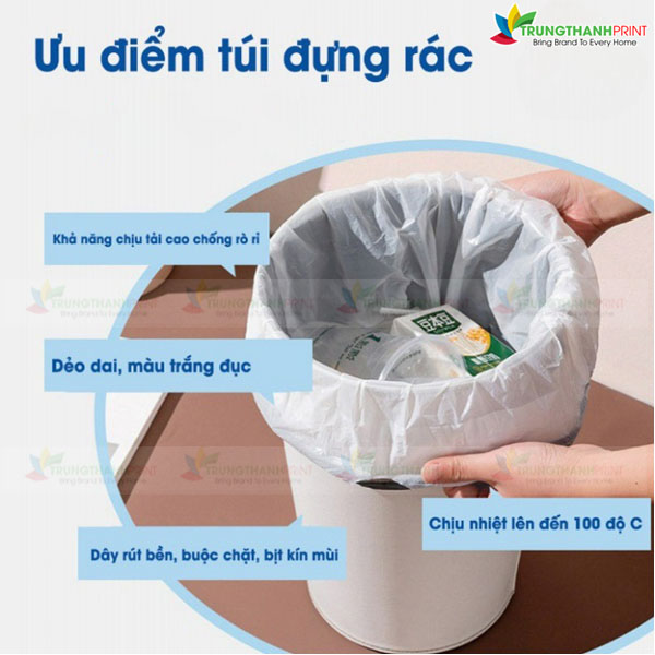 ưu điểm túi rác trắng