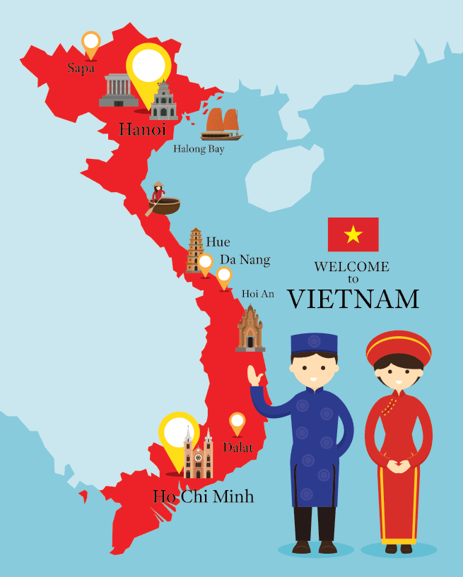 Tải Xuống Free Bản Đồ Việt Nam Vector Full Hd, Chuẩn Cực Nét |