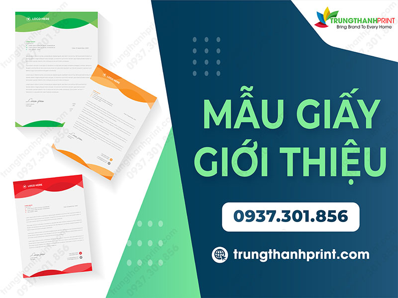 Mẫu Giấy Giới Thiệu 