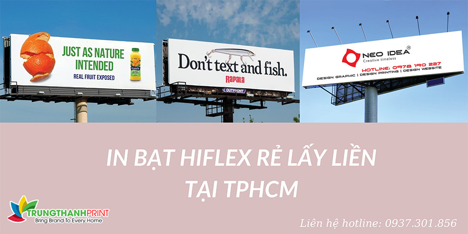 dịch vụ in bạt hiflex giá rẻ