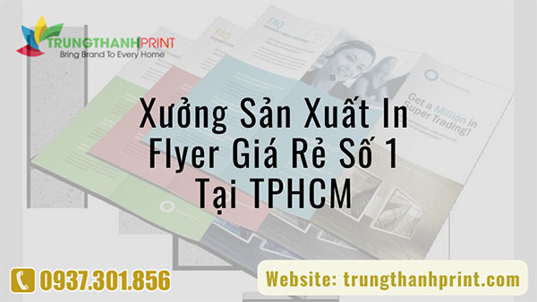 Xương san xuat flyer gia re TPHCM