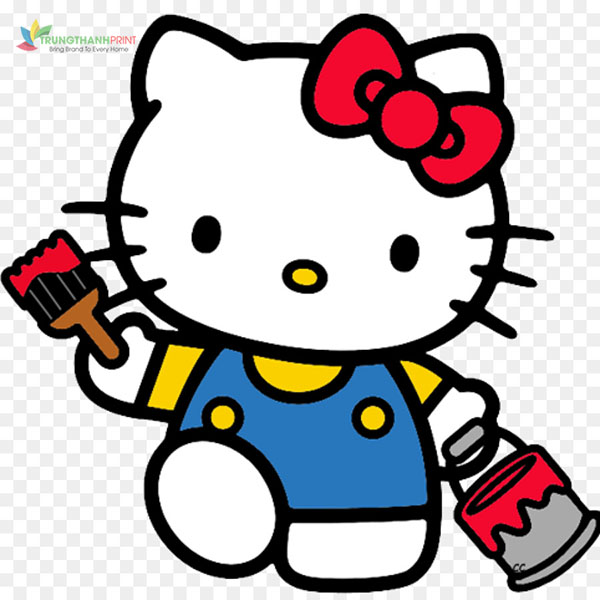 Download vector hello kitty 1