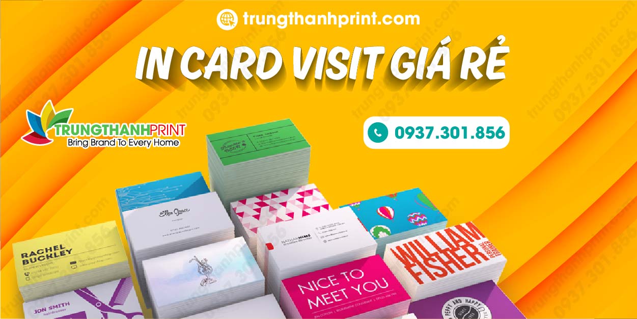 cong ty in an card visit gia re, chat luong, lay nhanh