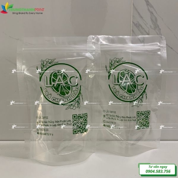 in logo lên túi zip trong