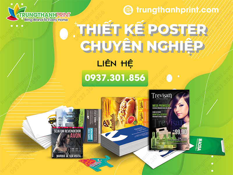 Cong ty Trung Thanh Print - Thiet ke poster chuyen nghiep