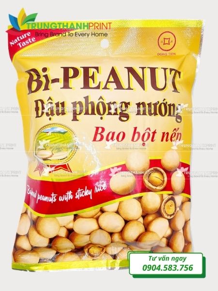 bao bì màng ghép in logo thương hiệu và sản phẩm