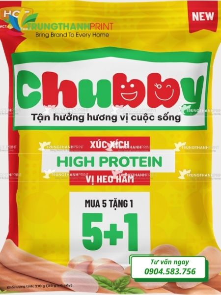 bao bì xúc xích giá rẻ