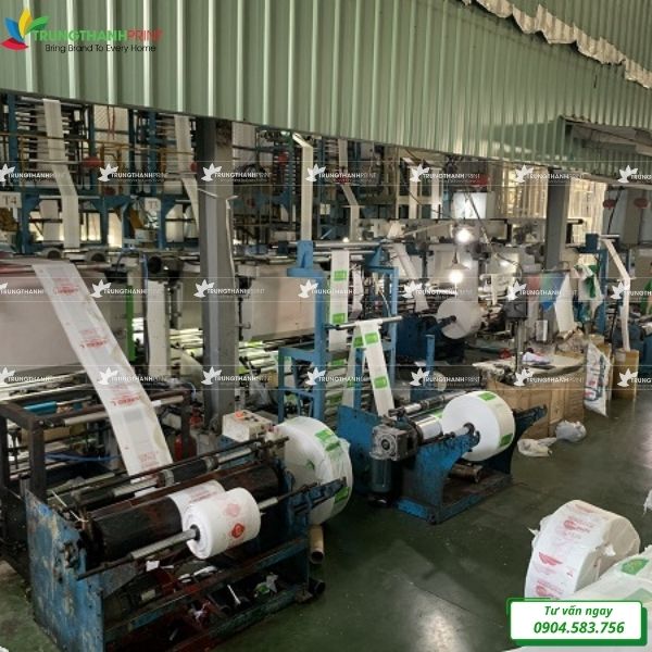 xưởng sản xuất bao bì Trung Thành Print