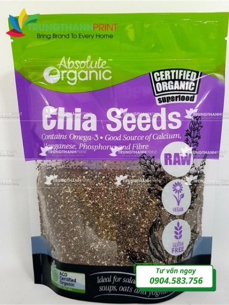 túi đựng hạt chia