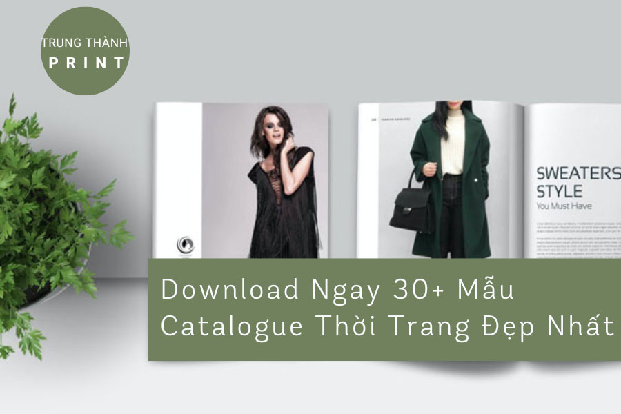 Download Ngay 30+ Mẫu Catalogue Thời Trang Đẹp Nhất 