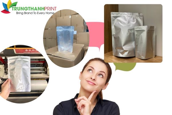 Cách lựa chọn túi zipper bạc