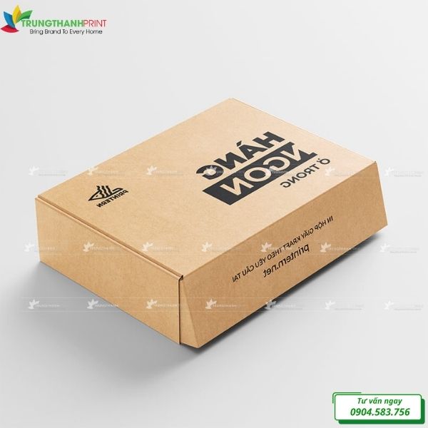 Hộp giấy kraft đựng đồ