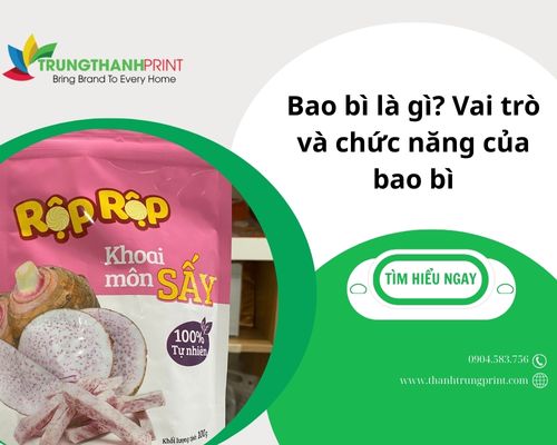 bao bì là gì? vai trò, chức năng trong thời điểm hiện tại