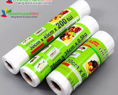 Túi PE cuộn đựng thực phẩm