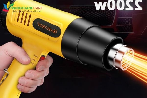 cách làm mềm nhựa cứng bằng máy khò