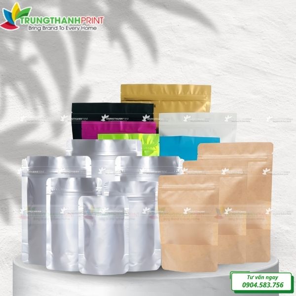 Mẫu túi zipper lớn