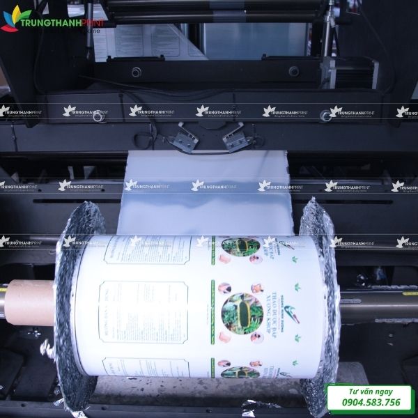 Nguyên lí hoạt động của máy in trục ống đồng