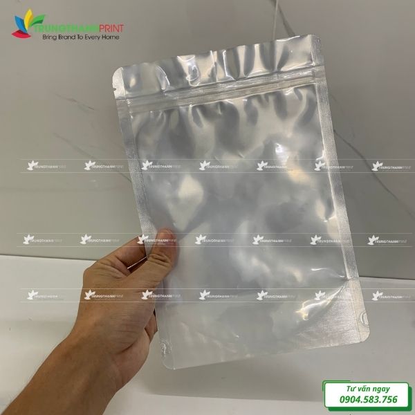 túi bạc zipper 500g