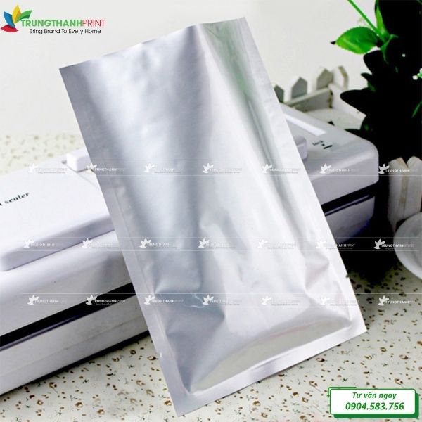 túi hút chân không mặt bạc