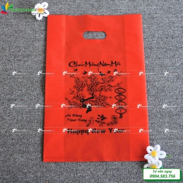 túi nilon đựng lịch có in ấn