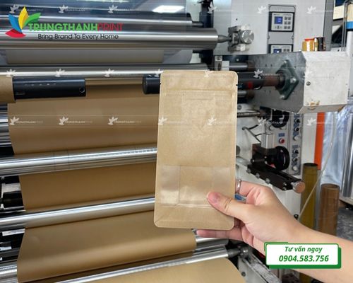 túi zip giấy tại xưởng