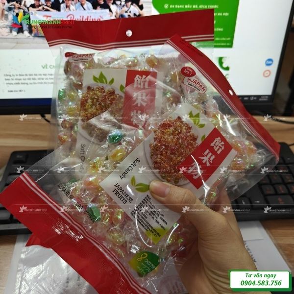 túi hút chân không in thương hiệu