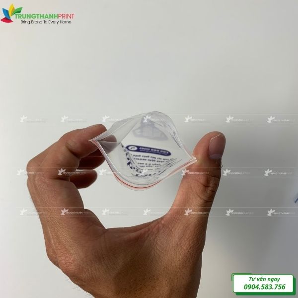 Cấu tạo túi zip nhỏ