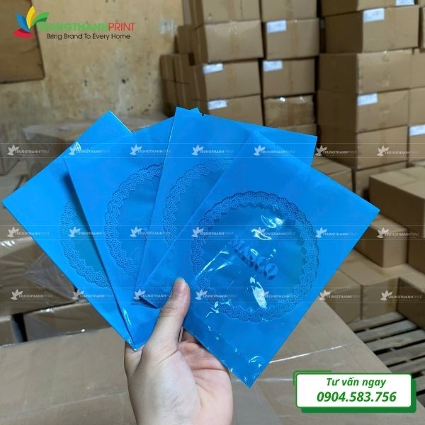 vỏ bánh trung thu màu xanh