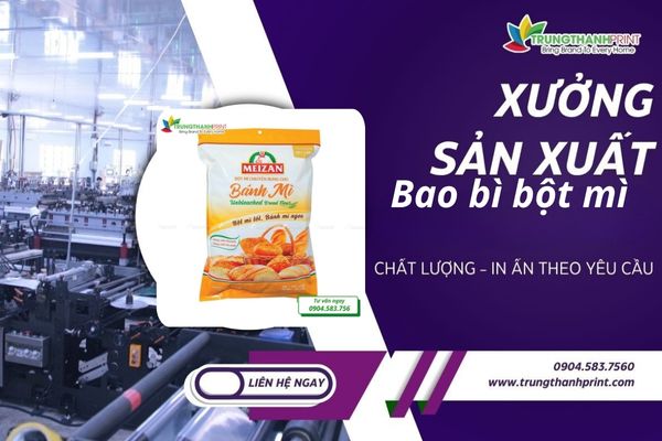 xưởng sản xuất bao bì bột mì