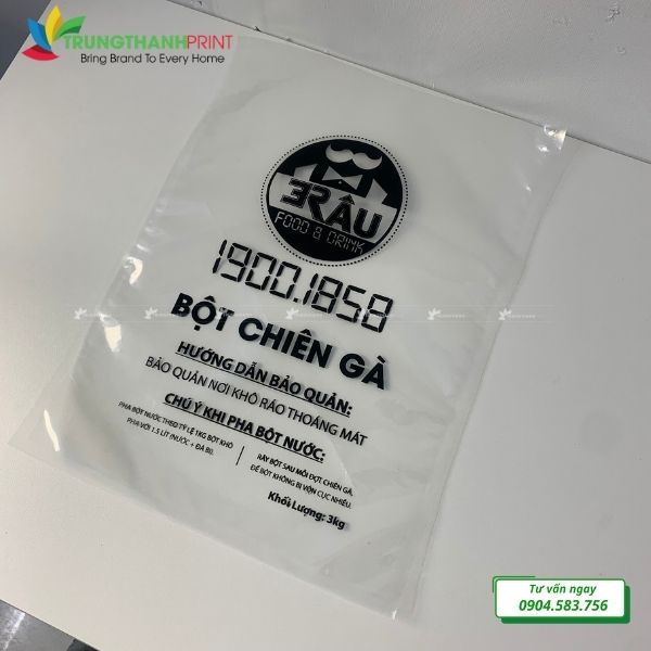 túi pp dán miệng