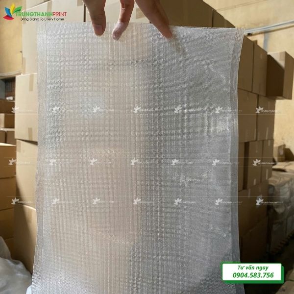 túi chân không mặt nhám